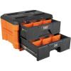 imageKlein Tools 54823MB MODbox 3Drawer Tool Box Organizer HeavyDuty Tool Storage Stackable Module 50Pound Capacity2Drawer