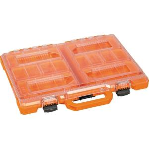 imageKlein Tools 54812MB MODBox Compact Storage Box Parts Organizer Toolbox Connects to MODBox Modular System Backpack Tote and Tool BagShort Box  Full Width