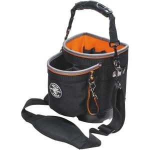 imageKlein Tools 55419SP14 Tool Bag with Shoulder Strap Has 14 Pockets for Tool Storage Can Fit Long ScrewdriversShoulder Pouch