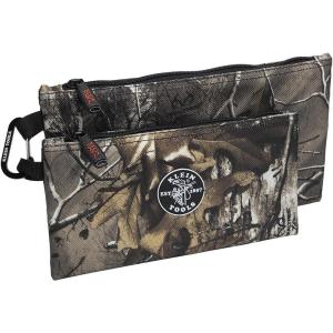 imageKlein Tools 55560 Zipper Bags Camo Bags are 125 and 10Inch 1680d Ballistic Weave Camouflage 2Piece