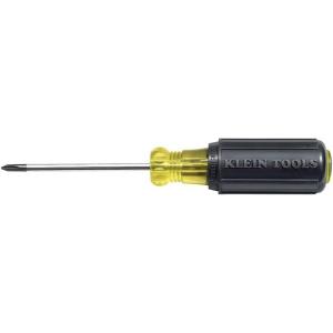imageKlein Tools 6033 1 Phillips Head Screwdriver Made in USA 3Inch Round Shank and Cushion Grip Handle