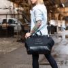 imageKlein Tools 510218SPBLK Tool Bag Large 18Inch Deluxe Canvas Tool Bag and Organizer with 13 Pockets and Shoulder Strap Black16Inch