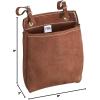 imageKlein Tools 5146 Tool Bag Leather Tool Pouch with Adjustable Belt Straps Durable AllPurpose Electrician Bag Measures 9 x 3 x 8Inch