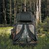 imageKlein Tools 55421BP14CAMO Tool Bag Backpack Heavy Duty Tradesman Pro Tool Organizer  Tool Carrier has 39 Pockets Molded Base Camo DesignCamo Backpack