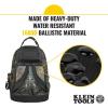 imageKlein Tools 55421BP14CAMO Tool Bag Backpack Heavy Duty Tradesman Pro Tool Organizer  Tool Carrier has 39 Pockets Molded Base Camo DesignCamo Backpack