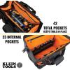 imageKlein Tools 55469 Tradesman Pro WideOpen Tool Bag Made of 1680 Ballistic Weave with Molded Bottom and Detachable Shoulder StrapWeave