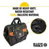 imageKlein Tools 55469 Tradesman Pro WideOpen Tool Bag Made of 1680 Ballistic Weave with Molded Bottom and Detachable Shoulder StrapWeave