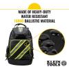 imageKlein Tools 55597 Tool Bag Backpack Tradesman Pro Tool Organizer with 39 Pockets Reflective Hi Viz Padded Shoulder Straps Molded Base