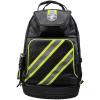 imageKlein Tools 55597 Tool Bag Backpack Tradesman Pro Tool Organizer with 39 Pockets Reflective Hi Viz Padded Shoulder Straps Molded Base