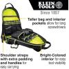 imageKlein Tools 55597 Tool Bag Backpack Tradesman Pro Tool Organizer with 39 Pockets Reflective Hi Viz Padded Shoulder Straps Molded Base