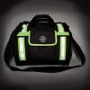 imageKlein Tools 55599 Zipper Bags High Visibility Tool Pouches HeavyDuty 1680d Ballistic Weave Black Reflective Gray Green Accents 2PackTool Bag