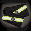 imageKlein Tools 55599 Zipper Bags High Visibility Tool Pouches HeavyDuty 1680d Ballistic Weave Black Reflective Gray Green Accents 2PackZipper Bags 2Pack
