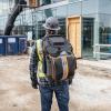 imageKlein Tools 55665 Ironworker and Welder Backpack Fire Resistant Exterior 27 Pockets Hold Welding Helmet Hard Hat 36Inch Connecting Bar