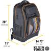 imageKlein Tools 62805BPTECH 28Pocket Laptop Backpack Tool Bag Tradesman Pro ExtraLarge Tech Tool Backpack with Molded Bottom Charging PortBackpack