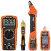 imageKlein Tools 69355 Digital Multimeter Premium Electrical Test Kit with NonContact Voltage Tester Receptacle Tester Test LeadsHome Tester 4Piece Kit with Circuit Finder