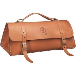 imageKlein Tools 510818 Deluxe Leather Bag 18Inch20Inch
