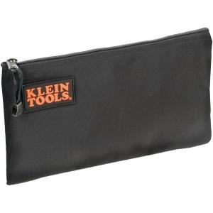 imageKlein Tools 5139B Zipper Bag Cordura Nylon Tool Pouch with HeavyDuty Nylon Zipper Close 1212Inch Black