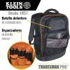imageKlein Tools 55456BPL Laptop Backpack  Tool Bag Water Resistant Technician Backpack Padded for 1Inch Thick Laptop or Tablet 25 Pockets