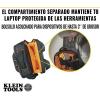 imageKlein Tools 55456BPL Laptop Backpack  Tool Bag Water Resistant Technician Backpack Padded for 1Inch Thick Laptop or Tablet 25 Pockets