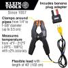imageKlein Tools 69140 KType Thermometer Pipe Temperature Clamp for HVAC Measures 4 to 212 Degrees FahrenheitKType Temperature Pipe Clamp