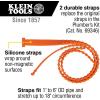 imageKlein Tools 69347 Plumbers Kit Replacement Straps Use with Digital Angle Gauge and Levels Cat Nos 935DAGL and 935DAG 2 Silicone Straps