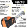 imageKlein Tools 9216 Tape Measure HeavyDuty Measuring Tape with 16Foot DoubleHook DoubleSided Nylon Reinforced Blade with Metal Belt ClipCompact DoubleHook