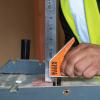 imageKlein Tools 935CSEL Combination Square Ruler for Electricians and Carpenters Stainless Steel Double Sided Ruler Bubble Level Magnetic