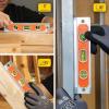 imageKlein Tools 935R Level 9Inch Magnetic Aluminum Torpedo Level with 04590 Degree Vials and Vgroove Tapered Nose
