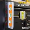 imageKlein Tools 935R Level 9Inch Magnetic Aluminum Torpedo Level with 04590 Degree Vials and Vgroove Tapered Nose