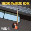 imageKlein Tools 9375 Tape Measure HeavyDuty Measuring Tape with 75 m Metric DoubleHook DoubleSided Nylon Reinforced Blade Metal Belt Clip