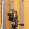 imageKlein Tools 93CPLG Compact SelfLeveling Laser Level Bright Green 360Degree Laser Planes Rechargeable Magnetic Mount