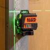 imageKlein Tools 93CPLG Compact SelfLeveling Laser Level Bright Green 360Degree Laser Planes Rechargeable Magnetic Mount