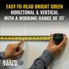 imageKlein Tools 93MCLG SelfLeveling Laser Level Mini CrossLine Level Leveling Alignment Tool Bright Green Horizontal and Vertical Lines
