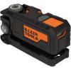 imageKlein Tools 93MCLS SelfLeveling Laser Level Mini CrossLine Level Leveling Alignment Tool Bright Red Horizontal and Vertical LinesOrangeBlack