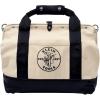 imageKlein Tools 500318 Canvas Tool Bag with Leather Bottom and Wide Opening for Easy Access 11 Pockets 18Inch