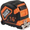 imageKlein Tools 9216 Tape Measure HeavyDuty Measuring Tape with 16Foot DoubleHook DoubleSided Nylon Reinforced Blade with Metal Belt ClipMagnetic DoubleHook