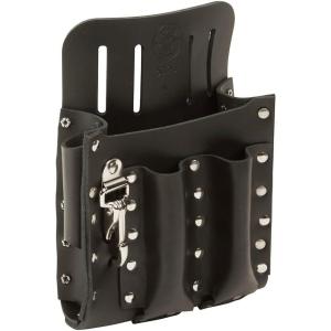 imageKlein Tools 5126 Leather Tool Pouch with Knife Snap 5Pocket