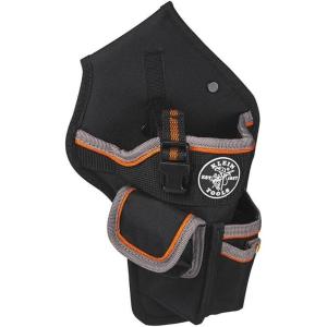 imageKlein Tools 5183 Tool Bag Tradesman Pro Drill Pouch 1680d Material Drill Holster with Pockets for Tools and Bits