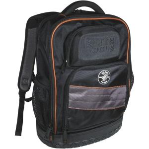imageKlein Tools 55456BPL Laptop Backpack  Tool Bag Water Resistant Technician Backpack Padded for 1Inch Thick Laptop or Tablet 25 Pockets