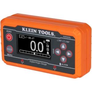 imageKlein Tools 80036 Level Digital Electronic Level and Angle Gauge Tool Kit with Plumbers Straps Programmable Angles Magnetic Base 2PieceDigital Level
