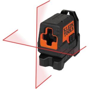 imageKlein Tools 93MCLS SelfLeveling Laser Level Mini CrossLine Level Leveling Alignment Tool Bright Red Horizontal and Vertical LinesGreen Line