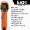 imageKlein Tools 80063 Multimeter and IR Thermometer 2Piece Electrical and Temperature Test Kit with Test Leads Thermocouple Pouch Batteries