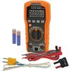 imageKlein Tools 80063 Multimeter and IR Thermometer 2Piece Electrical and Temperature Test Kit with Test Leads Thermocouple Pouch Batteries
