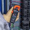imageKlein Tools CL710 Pro Digital Clamp Meter with Illuminated Dial 600A ACDC AutoRanging TRMS NCVT 6000 Count LCD Measures Current LOZ Continuity Frequency