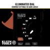 imageKlein Tools CL710 Pro Digital Clamp Meter with Illuminated Dial 600A ACDC AutoRanging TRMS NCVT 6000 Count LCD Measures Current LOZ Continuity Frequency