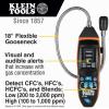 imageKlein Tools ET160 Refrigerant Gas Detector Detects Gas Leaks in the Presence of CFCs HFCs HCFCs and Blends as Low as 100 PPM