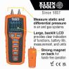 imageKlein Tools ET180 Digital Manometer Air and Gas Pressure Tester Differential Dual Port Pressure Gauge Large LCD Display with BacklightTester