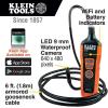 imageKlein Tools ET20 WiFi Borescope 9 mm 6Foot Armored Waterproof Gooseneck Snake LED Lights Rechargeable Battery Endoscope Inspection Camera