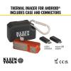 imageKlein Tools TI222 Thermal Imager for iPhone and all iOS Devices Thermal Imaging Camera 10800 Pixels Three Color Palettes HighLow TemperaturesAndroid