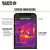 imageKlein Tools TI222 Thermal Imager for iPhone and all iOS Devices Thermal Imaging Camera 10800 Pixels Three Color Palettes HighLow TemperaturesIOS